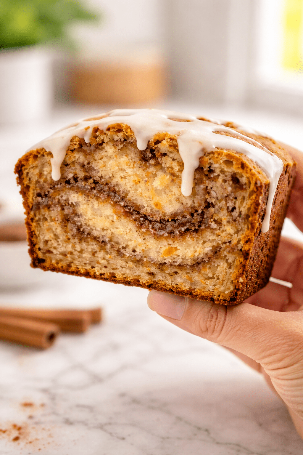How to make Cinnamon Roll Carrot Cake Bread
