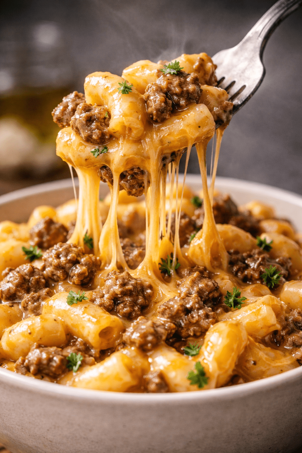 How to make Ground Beef Mac and Cheese