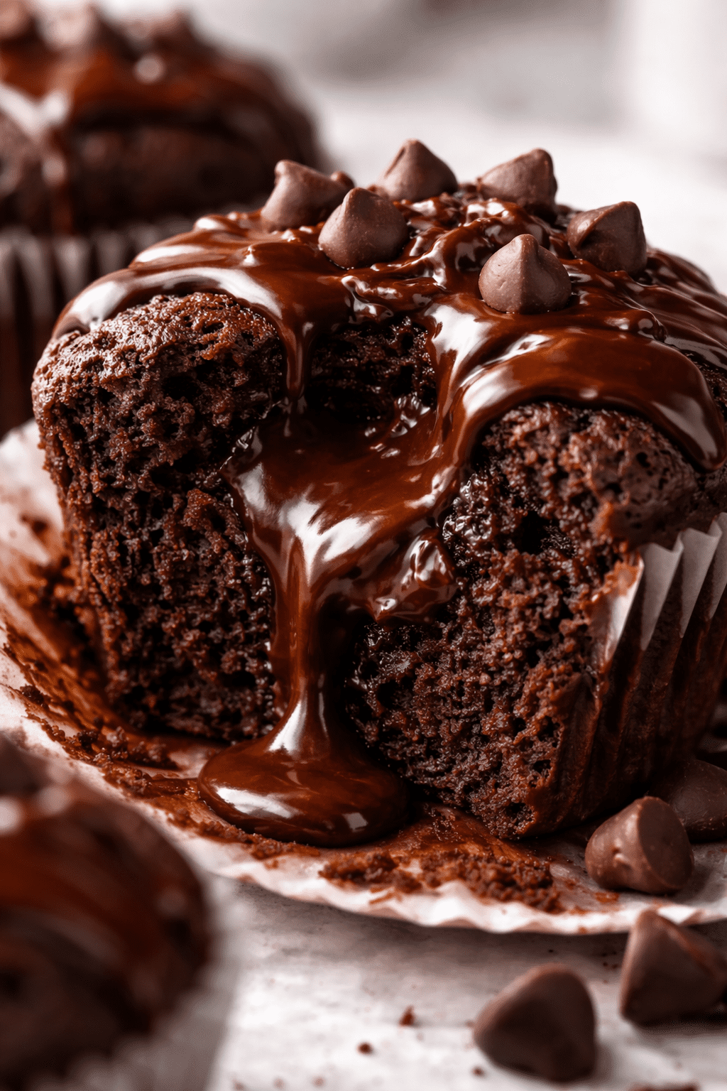 How to make Brownie batter cupcakes