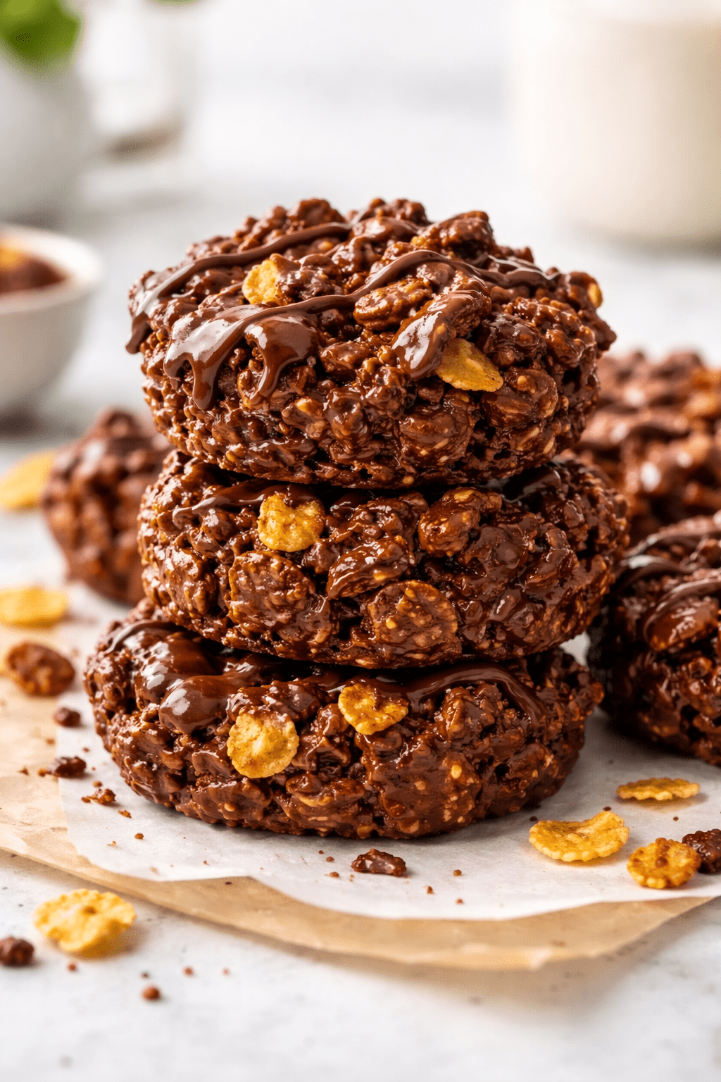 Chewy Cornflake Cakes recipe 