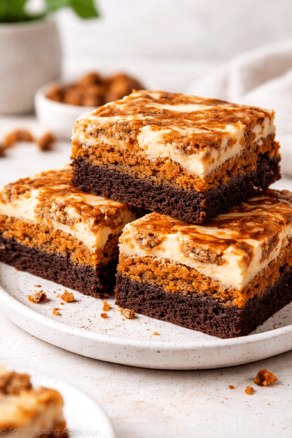  How to make Carrot Cake Cheesecake Brownies