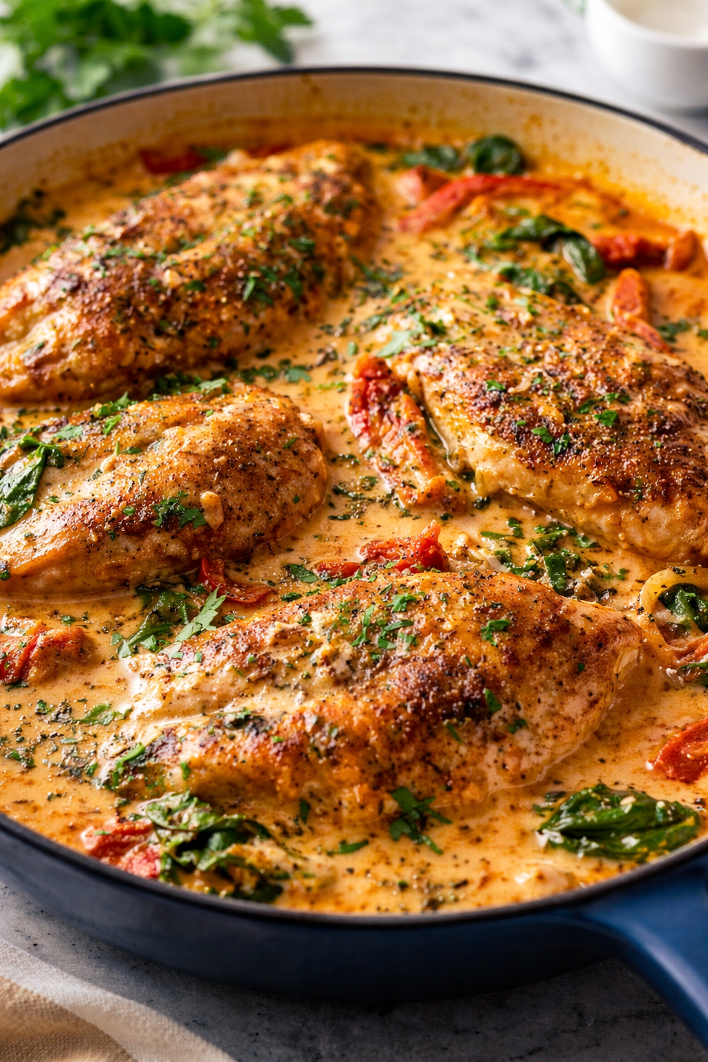 Creamy Tuscan Chicken recipe 