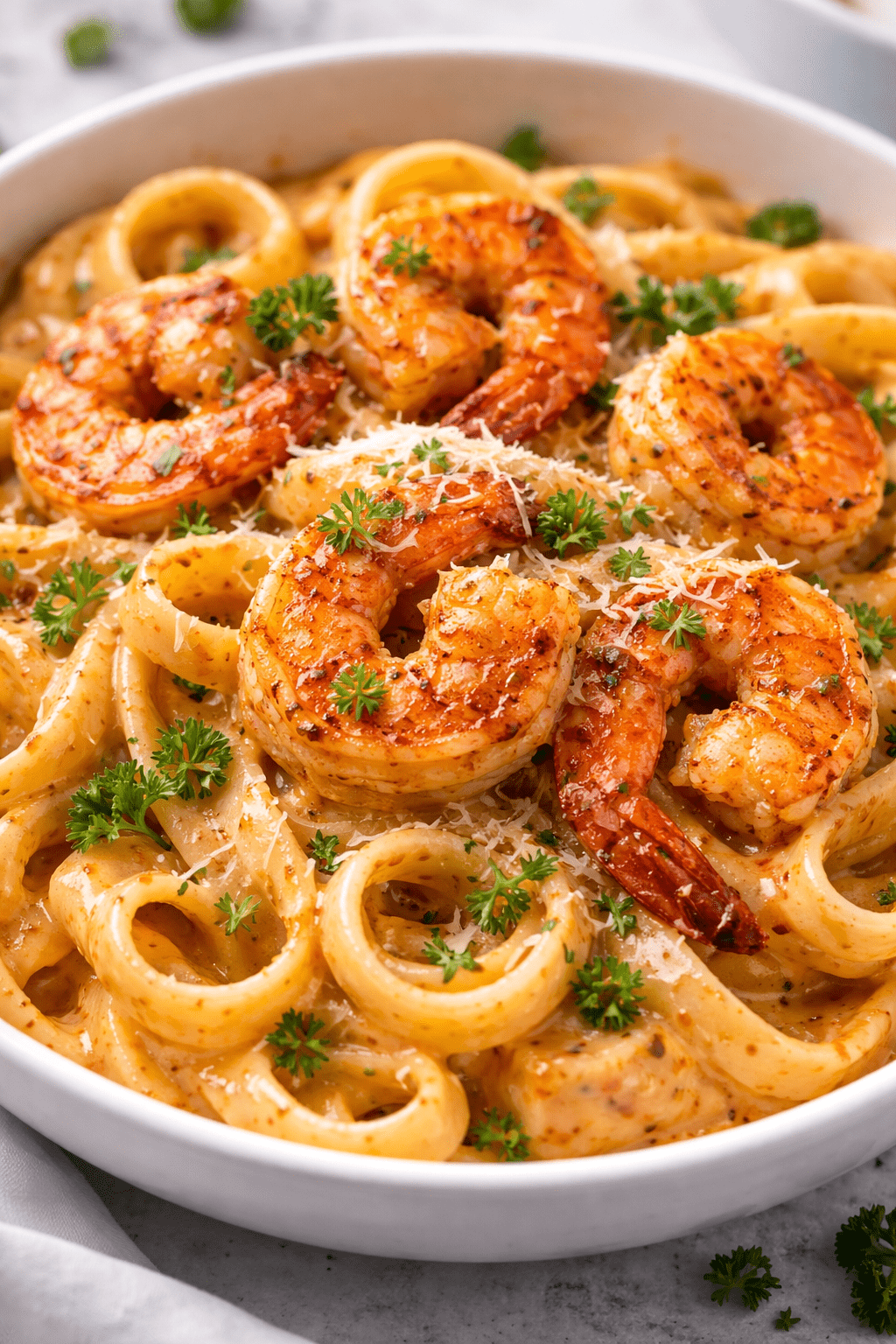 How to make Creamy Cajun Shrimp Pasta