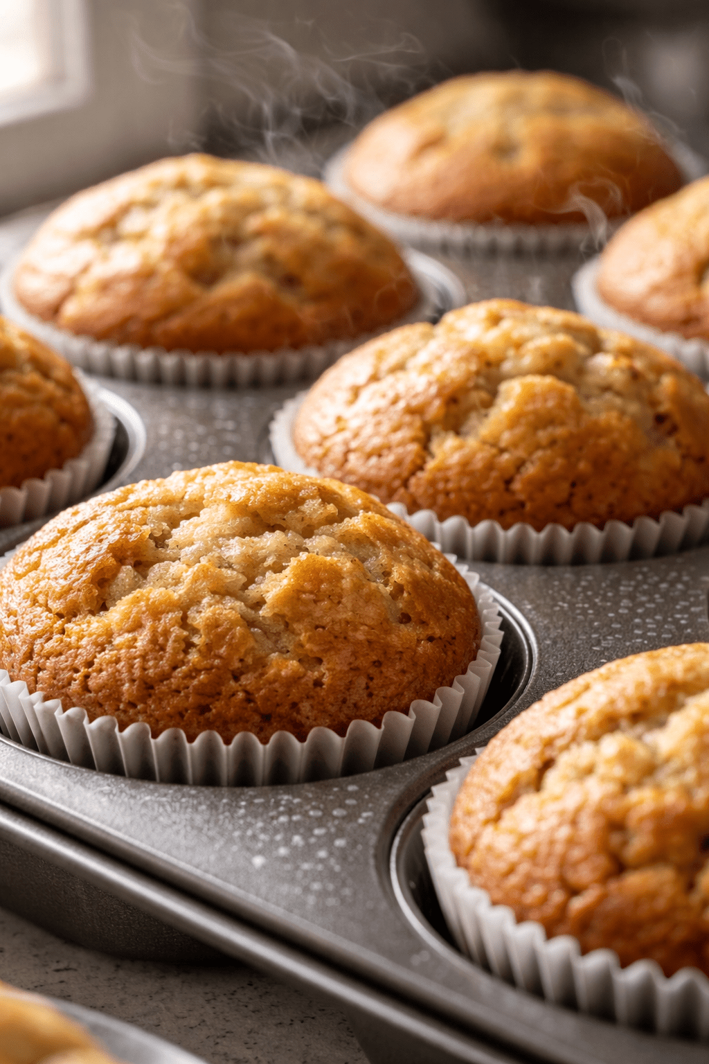 How to make healthy banana muffins