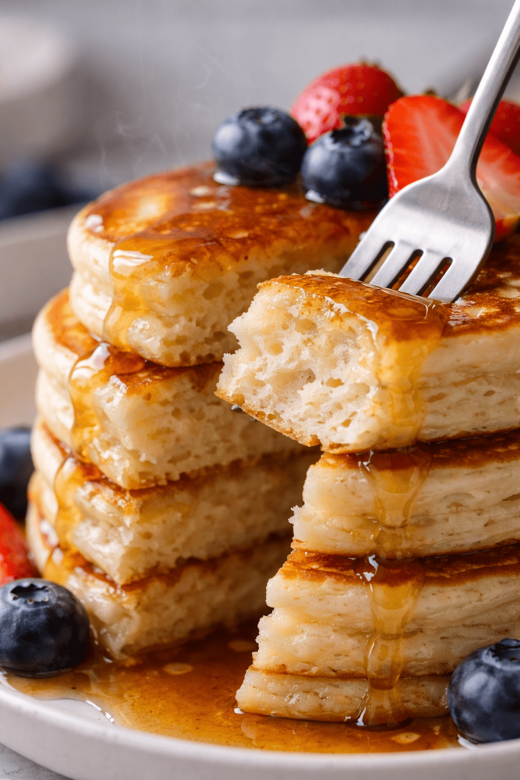 How to make Greek Yogurt Pancakes