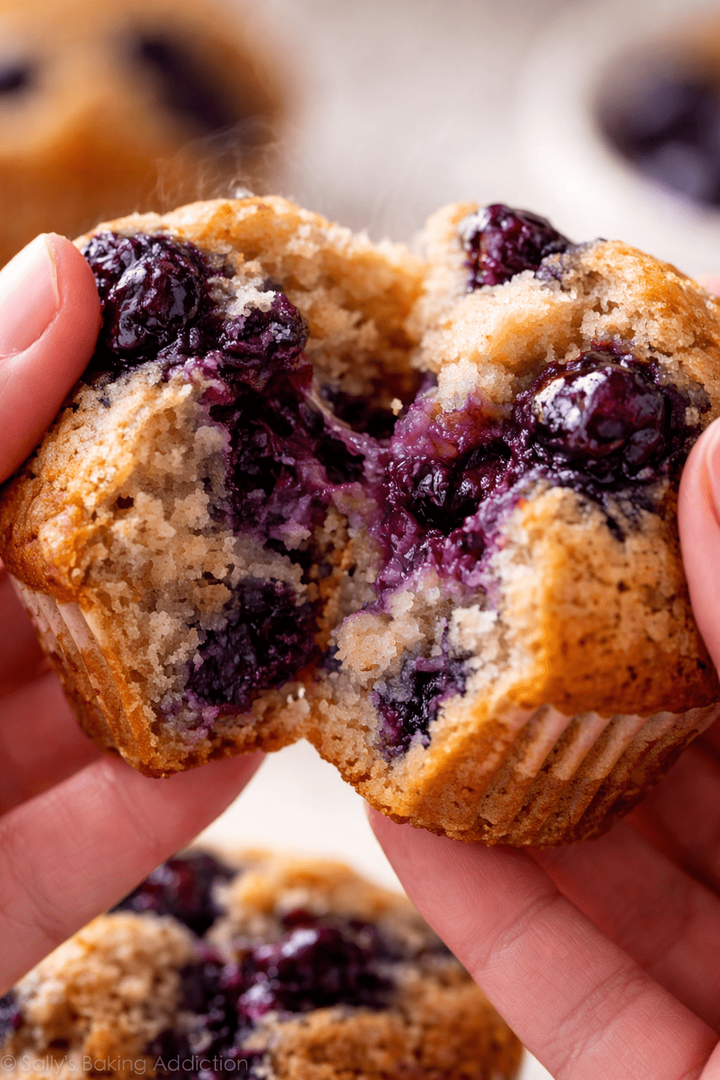 Healthy Blueberry Muffins recipe 