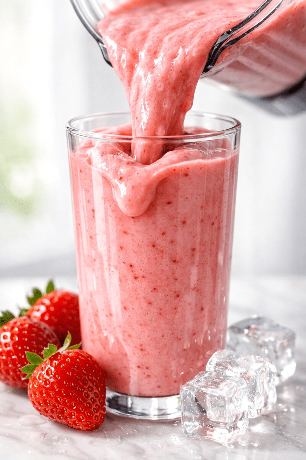How to make a Strawberry Smoothie