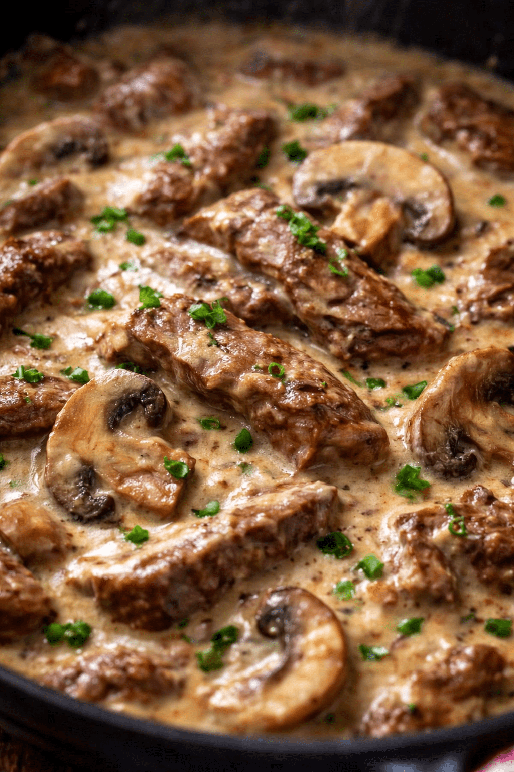 How to cook One Pot Beef and Mushroom Stroganoff