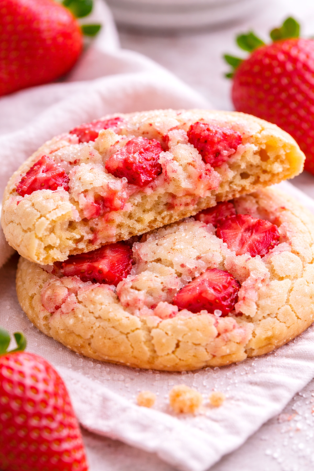 How to make Strawberry Sugar Cookies