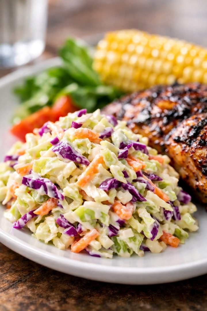 How to make Creamy Coleslaw Recipe