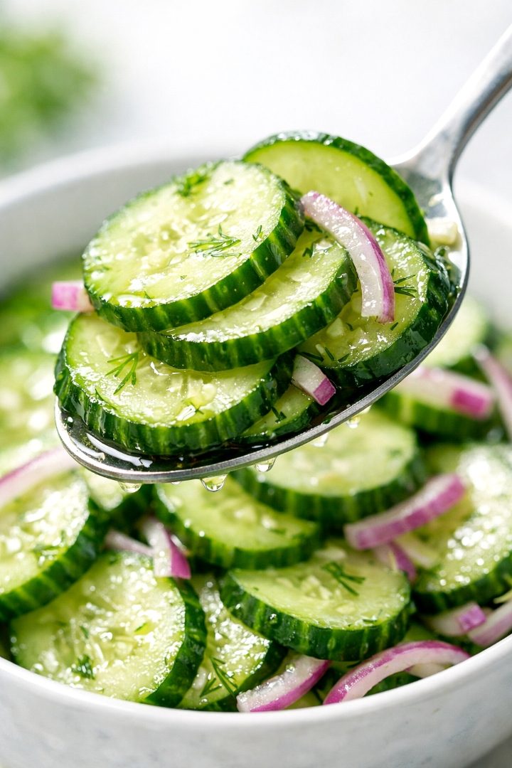 How to make Fresh Cucumber Salad