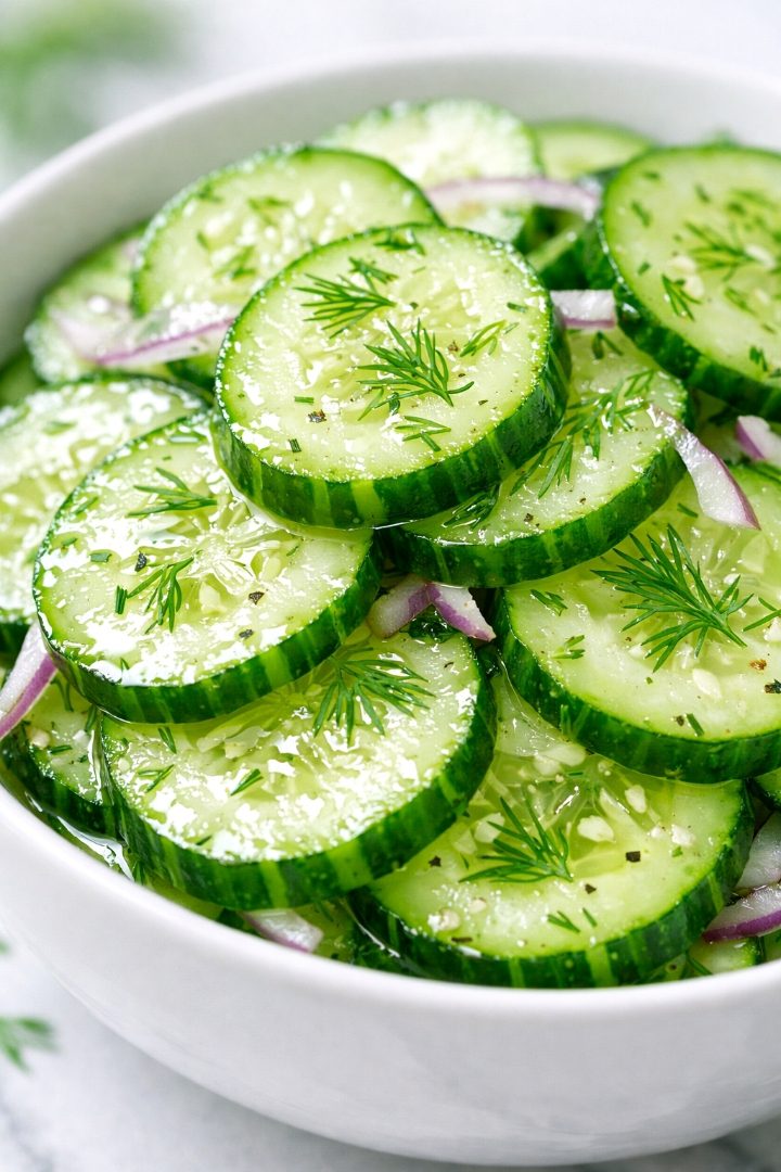 Fresh Cucumber Salad recipe