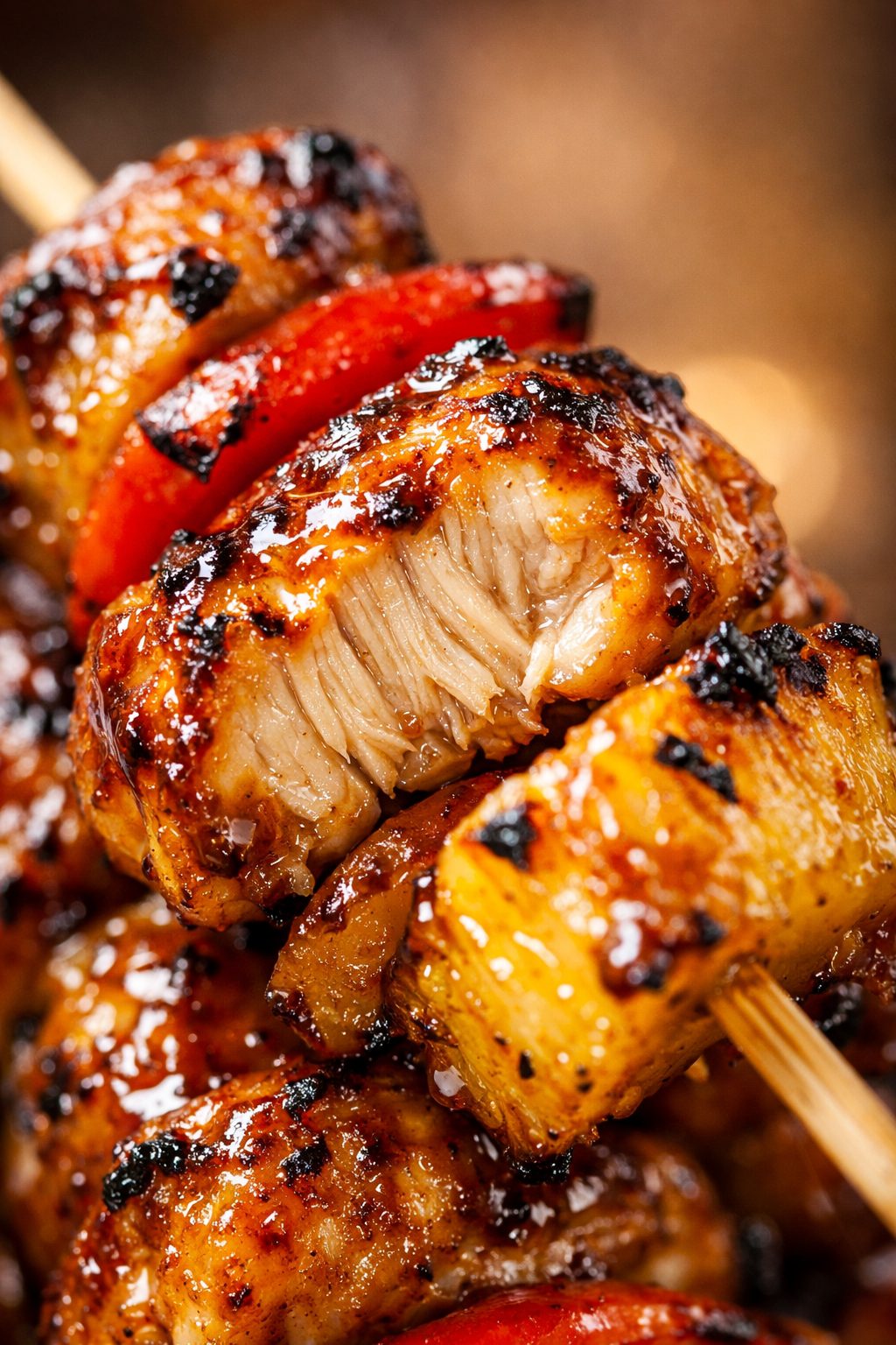 Hawaiian Chicken Skewers recipe 