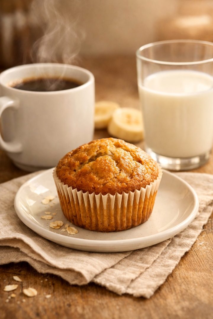What to serve with 3-ingredient banana muffins