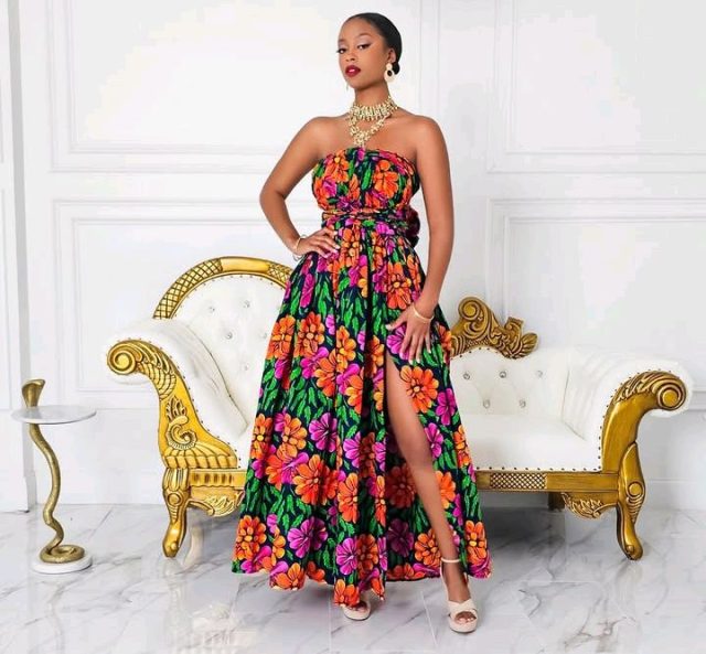 Beautiful Ankara Maxi Dress