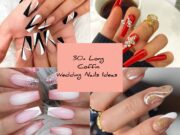 30+ Long Coffin Wedding Nails Ideas — Elegant, Romantic & Timeless Bridal Looks 30+ Long Coffin Wedding Nails Ideas — Elegan Cover