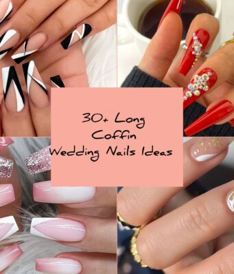 30+ Long Coffin Wedding Nails Ideas — Elegant, Romantic & Timeless Bridal Looks Home