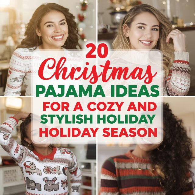Christmas pajama ideas
