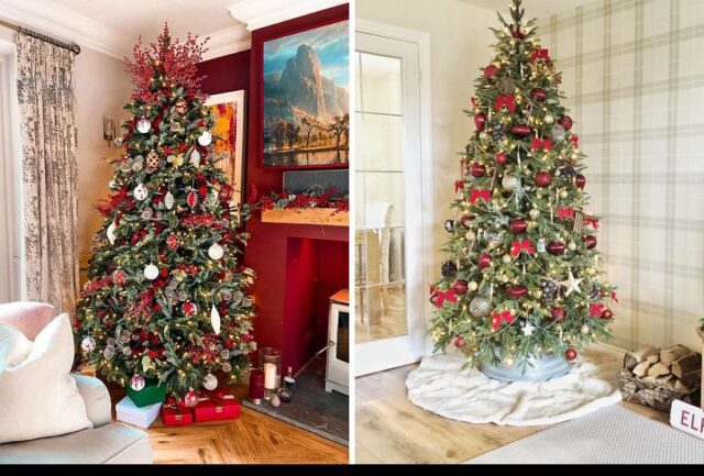 Red Christmas Tree Decor: 25 Trendy and Eleg Cover