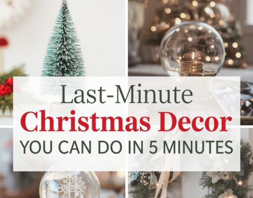 Last Minute Christmas Decor: 18 Chic & Easy Ideas Last Minute Christmas Decor: 18 Chic & Easy Cover