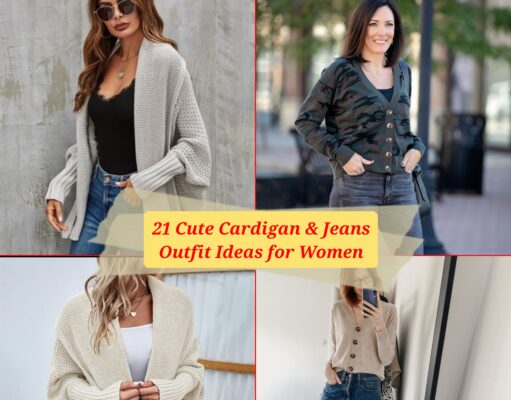 21 Cute Cardigan & Jeans Outfit Ideas for Women 21 Cute Cardigan & Jeans Outfit Ideas for Wo Cover