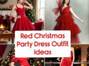 25 Red Christmas Party Dress Outfit Ideas to Shine This Holiday Season 25 Red Christmas Party Dress Outfit Ideas to Cover