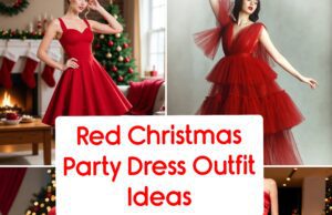 25 Red Christmas Party Dress Outfit Ideas to Shine This Holiday Season 25 Red Christmas Party Dress Outfit Ideas to Cover
