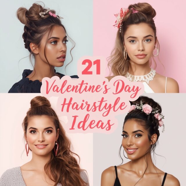 21 Valentine’s Day Hairstyle Ideas for a Rom Cover