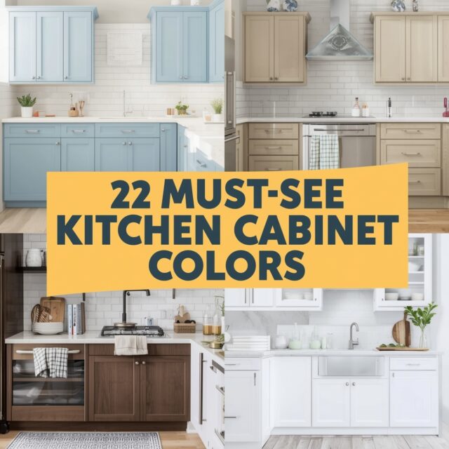 kitchen cabinet colors