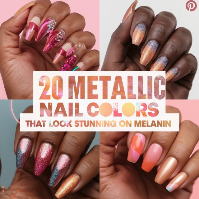 20 Metallic Nail Colors That Look Stunning o Cover