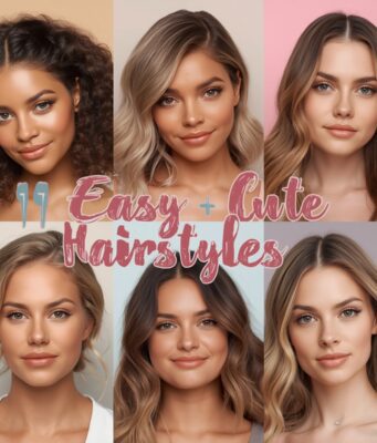 5 Minute Hairstyles: Quick, Cute & Easy Ideas for Busy Days 5 Minute Hairstyles: Quick, Cute & Easy Idea Cover