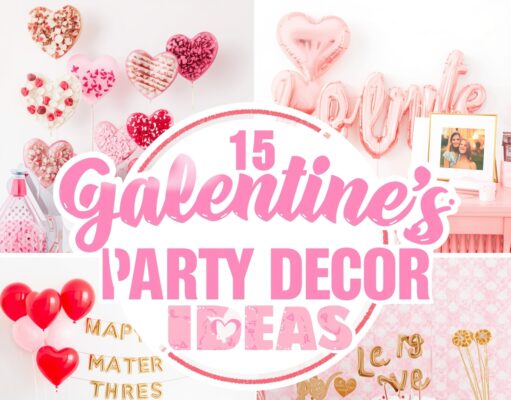 15 Stunning Galentine’s Party Decor Ideas to Celebrate Friendship Galentine’s Party Decor Ideas