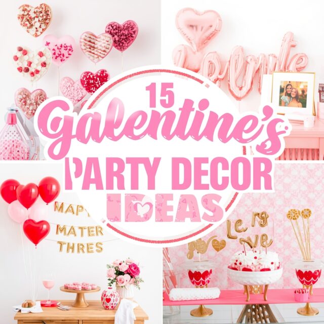 Galentine’s Party Decor Ideas
