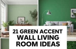 21 Green Accent Wall Living Room Ideas to Transform Your Space 21 Green Accent Wall Living Room Ideas to Tr Cover