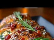 Cranberry Spinach Goat Cheese Stuffed Chicken (Easy Holiday Dinner) Cranberry Spinach Goat Cheese Stuffed Chicke Cover