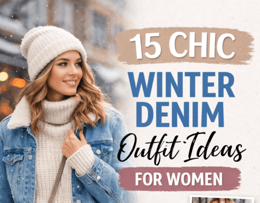 15 Chic Winter Denim Outfit Ideas for Women to Try This Season 15 Chic Winter Denim Outfit Ideas for Women Cover