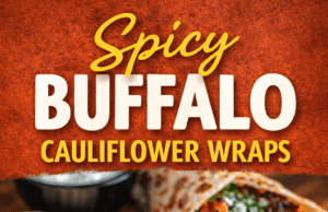 Spicy Buffalo Cauliflower Wraps (Crispy, Healthy & Easy) Spicy Buffalo Cauliflower Wraps (Crispy, Hea Cover