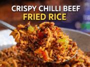 Crispy Chilli Beef Fried Rice (Easy 20-Minute Takeaway-Style Dinner) Crispy Chilli Beef Fried Rice (Easy 20-Minut Cover