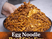 Egg Noodle Beef Stir Fry (Better Than Takeout, Ready in 20 Minutes) Egg Noodle Beef Stir Fry (Better Than Takeou Cover