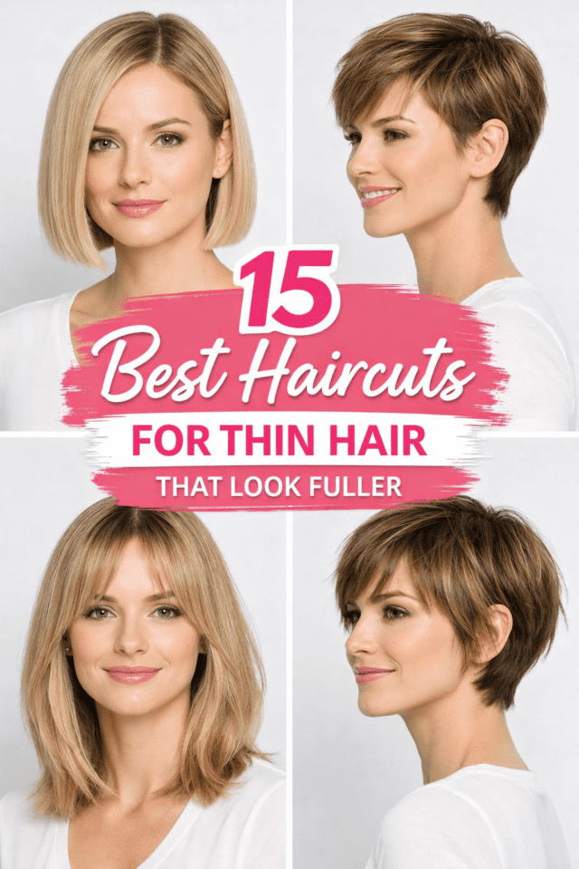 15 Best Haircuts for Thin Hair That Look Ful Cover