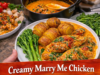 Creamy Marry Me Chicken with Crispy Hasselback Potatoes & Broccolini Creamy Marry Me Chicken with Crispy Hasselba Cover