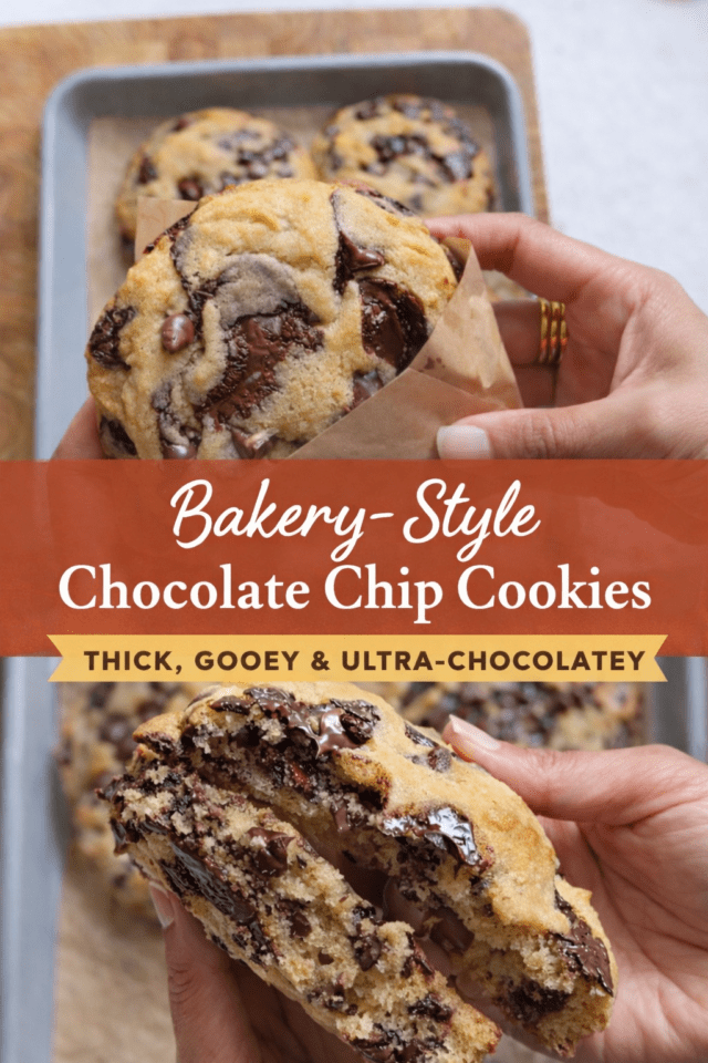 Bakery-Style Chocolate Chip Cookies