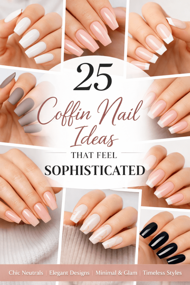 25 Coffin Nail Ideas That Feel Sophisticated Cover