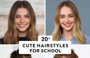 20 Cute Hairstyles for School Every Girl Will Love | Easy & Trendy 20 Cute Hairstyles for School Every Girl Wil Cover