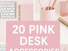 20 Pink Desk Accessories Every Girl Boss Needs for a Stylish Workspace pink desk accessories
