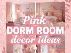 Pink Dorm Room Decor: 18 Stylish Ideas for a Dreamy College Space pink dorm room decor