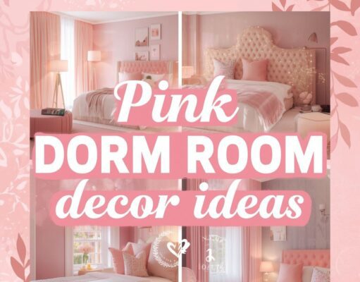 Pink Dorm Room Decor: 18 Stylish Ideas for a Dreamy College Space pink dorm room decor