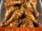 Sticky Honey Garlic Chicken Drumsticks (Easy Oven-Baked Dinner) Sticky Honey Garlic Chicken Drumsticks (Easy Cover