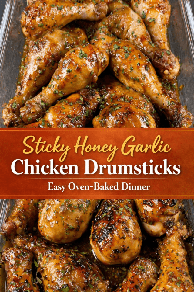 Polish_20260102_063822893 Sticky Honey Garlic Chicken Drumsticks (Easy Cover