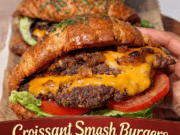 Croissant Smash Burgers Recipe – Juicy, Buttery & Irresistible Croissant Smash Burgers Recipe – Juicy, Butt Cover
